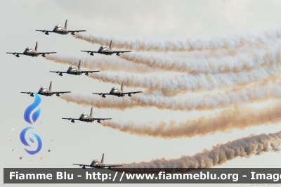 Aermacchi MB339PAN
Aeronautica Militare Italiana
313° Gruppo Addestramento Acrobatico
Stagione esibizioni 2023
Foligno Air Show 2023
Parole chiave: Aermacchi MB339PAN