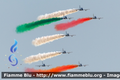 Aermacchi MB339PAN
Aeronautica Militare Italiana
313° Gruppo Addestramento Acrobatico
Stagione esibizioni 2023
Foligno Air Show 2023
Parole chiave: Aermacchi MB339PAN