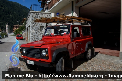 Land-Rover Defender 90
Vigili del Fuoco
Unione distrettuale di Cles
Corpo Volontario di Bresimo (TN)
VF G46 TN
Parole chiave: Land-Rover Defender_90 VFG46TN