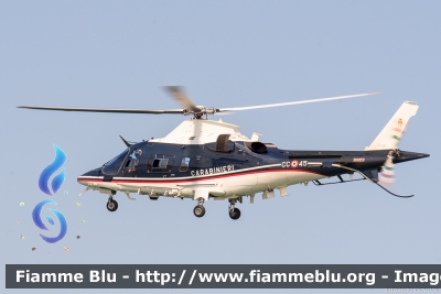 Agusta A109 Nexus
Carabinieri
13° Nucleo Elicotteri Carabinieri Forlì
Fiamma 45
Parole chiave: Agusta A109_Nexus CC45 Valore_Tricolore_2019