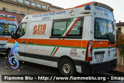 Renault Master IV serie
Pubbliche Assistenze Riunite Empoli
Allestita Alessi & Becagli
Codice Automezzo DELTA 150
Parole chiave: Renault Master_IVserie Ambulanza