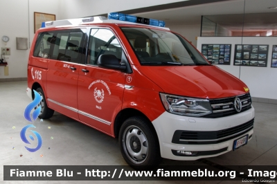 Volkswagen Transporter T6
Vigili del Fuoco
Unione Distrettuale Alta Val Venosta
Bezirksverband Obervinschgau
Corpo Volontario di Malles (BZ)
Freiwillige Feuerwehr Mals
Allestito Ziegler
VF FW 3BR
Parole chiave: Volkswagen Transporter_T6 VFFW3BR