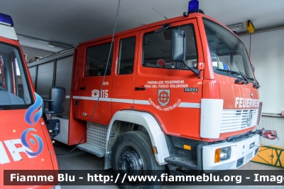 Mercedes-Benz 1120
Vigili del Fuoco
Unione Distrettuale Bassa Val Venosta
Corpo Volontario di Castelbello (BZ)
Freiwillige Feuerwehr Kastelbell
Allestito Lohr
VF 1EG BZ
Parole chiave: Mercedes-Benz 1120 VF1EGBZ