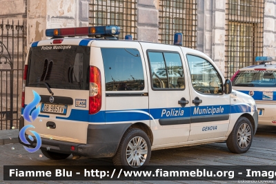 Fiat Doblò II serie
Polizia Locale Genova 
Codice Automezzo: A54
Parole chiave: Fiat Doblò_IIserie