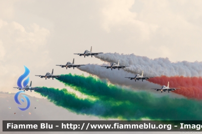 Aermacchi MB339PAN
Aeronautica Militare Italiana
313° Gruppo Addestramento Acrobatico
Stagione esibizioni 2023
Foligno Air Show 2023
Parole chiave: Aermacchi MB339PAN