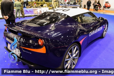 Lotus Evora
Carabinieri
CC CX 313
Parole chiave: Lotus Evora CCCX313 MotorShow2017