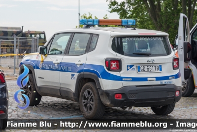 Jeep Renegade restyle
Polizia Roma Capitale
Allestimento Elevox
Parole chiave: Jeep Renegade_restyle