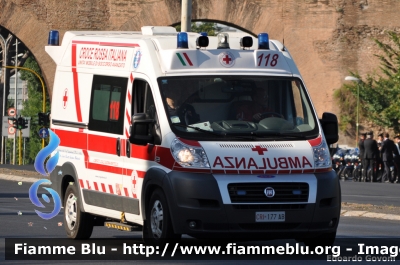 Fiat Ducato X250
Croce Rossa Italiana
Comitato Provinciale di Roma
Allestita A.v.s.
CRI 177 AB
Parole chiave: Fiat Ducato_X250 Ambulanza CRI177AB Festa_della_Repubblica_2011