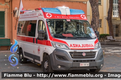 Fiat Ducato X290
Croce Rossa Italiana
Comitato di Riva Trigoso (Sestri Levante-GE)
Allestita Mariani Fratelli
CRI 187 AF
Parole chiave: Fiat Ducato_X290 CRI187AF Ambulanza