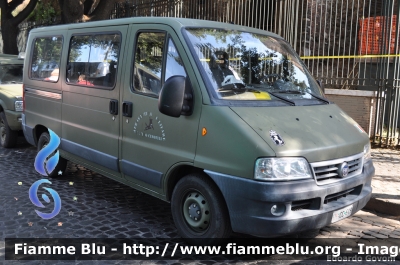 Fiat Ducato III serie
Aeronautica Militare
4° Stormo Caccia - Grosseto
Centro Cinofili
AM CC 619
Parole chiave: Fiat Ducato_IIIserie AMCC619 Festa_della_Repubblica_2011