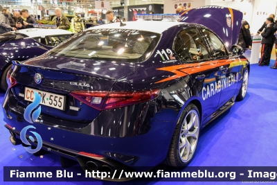 Alfa-Romeo Nuova Giulia Quadrifoglio
Carabinieri
Nucleo Operativo e Radiomobile
CC DK 555
Parole chiave: Alfa-Romeo Nuova_Giulia_Quadrifoglio CCDK555 MotorShow2017