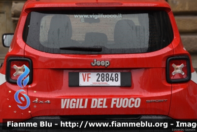 Jeep Renegade
Vigili del Fuoco
Comando Provinciale di Firenze
VF 28848
Parole chiave: Jeep Renegade VF28848