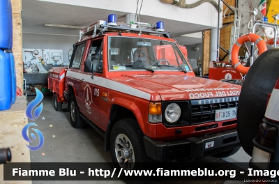 Mitsubishi Pajero Swb I serie
Vigili del Fuoco
Unione Distrettuale della Vallagarina
Corpo Volontario di Calliano (TN)
VF K35 TN
Parole chiave: Mitsubishi Pajero_Swb_Iserie VFK35TN