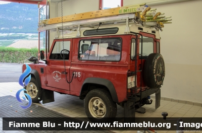 Land-Rover Defender 90
Vigili del Fuoco
Unione Distrettuale di Fondo
Corpo Volontario di Dambel (TN)
VF G76 TN
Parole chiave: Land-Rover Defender_90 VFG76TN