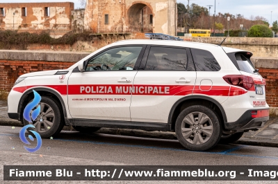 Suzuki Vitara IV serie III restyling
Polizia Municipale Montopoli Val d'Arno (PI)
Unione di Comuni Valdarno Inferiore
Codice Automezzo: 3
Allestimento: Ciabilli
POLIZIA LOCALE YA 666 AR
Parole chiave: Suzuki Vitar_ IVserie_IIIrestyling POLIZIALOCALEYA666AR