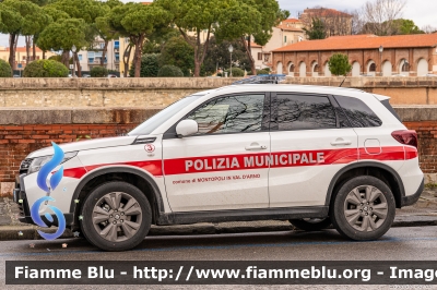 Suzuki Vitara IV serie III restyling
Polizia Municipale Montopoli Val d'Arno (PI)
Unione di Comuni Valdarno Inferiore
Codice Automezzo: 3
Allestimento: Ciabilli
POLIZIA LOCALE YA 666 AR
Parole chiave: Suzuki Vitar_ IVserie_IIIrestyling POLIZIALOCALEYA666AR