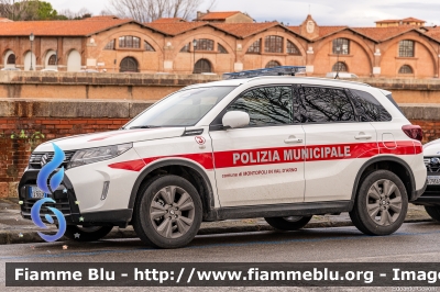 Suzuki Vitara IV serie III restyling
Polizia Municipale Montopoli Val d'Arno (PI)
Unione di Comuni Valdarno Inferiore
Codice Automezzo: 3
Allestimento: Ciabilli
POLIZIA LOCALE YA 666 AR
Parole chiave: Suzuki Vitar_ IVserie_IIIrestyling POLIZIALOCALEYA666AR