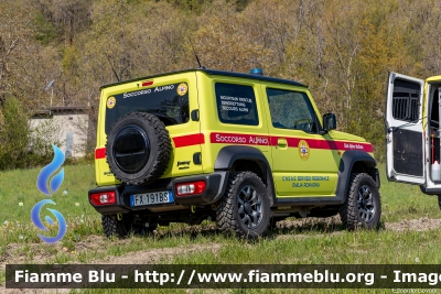 Suzuky Jimmy
Corpo Nazionale Soccorso Alpino e Speleologico
Soccorso Alpino e Speleologico Emilia-Romagna (SAER)
XII Zona
Stazione Alpina Monte CUSNA 
Castelnovo nei Monti (RE)
Parole chiave: Suzuky Jimmy