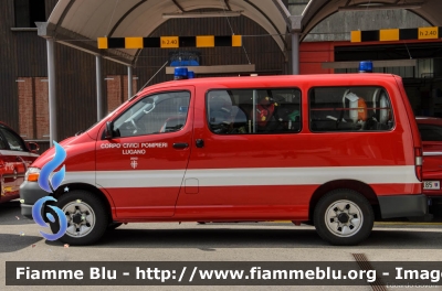 Toyota Hiace 4x4 II serie
Schweiz - Suisse - Svizra - Svizzera
Corpo Civici Pompieri Lugano
Antincendio Boschivo
Parole chiave: Toyota Hiace_4x4_IIserie