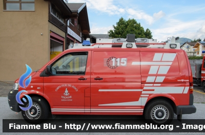 Volkswagen Transporter T5
Vigili del Fuoco
Distretto di Pergine Valsugana
Corpo Volontario di Baselga di Pinè (TN)
allestimento MobilTec-Fahrzeugbau
VF 6H8 TN
Parole chiave: Volkswagen Transporter_T5 VF6H8TN