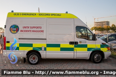 Iveco Daily III serie
Azienda ULSS 3 Serenissima
118 Mestre Emergenza
Nucleo Soccorsi Speciali
Unità Supporto Incidente Maggiore
Allestimento Ambitalia
ALFA 30
Parole chiave: Iveco Daily_IIIserie