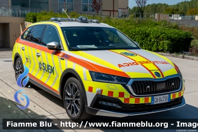 Skoda Octavia Scout IV serie
Azienda ULSS 4 Veneto Orientale
SUEM 118 ULSS 4 Emergenza
Ospedale di San Donà di Piave (VE)
Allestimento Aricar
"SIERRA 0"
Parole chiave: Skoda Octavia_Scout_IVserie