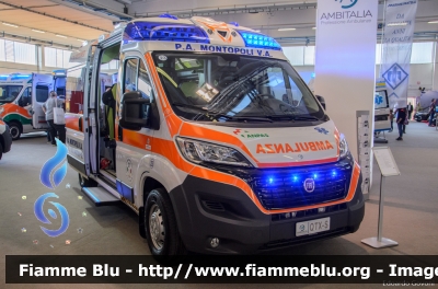 Fiat Ducato X290
Pubblica Assistenza Montopoli Valdarno (PI)
Allestita Ambitalia QTX-S
Parole chiave: Fiat Ducato_X290 Ambulanza Reas_2016