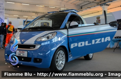 Smart Fortwo II serie
Polizia di Stato
Esemplare unico in dotazione alla Questura di Brescia
POLIZIA H8371
Parole chiave: Smart Fortwo_IIserie POLIZIAH8371 REAS_2016