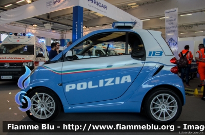 Smart Fortwo II serie
Polizia di Stato
Esemplare unico in dotazione alla Questura di Brescia
POLIZIA H8371
Parole chiave: Smart Fortwo_IIserie POLIZIAH8371 REAS_2016