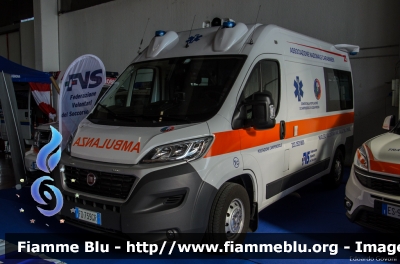 Fiat Ducato X290
Associazione Nazionale Carabinieri
Valle del Chiese
Postazione Carpenedolo (BS)
Allestita Orion
Parole chiave: Fiat Ducato_X290 Reas_2016 Ambulanza