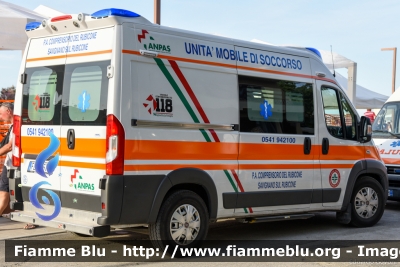 Fiat Ducato X290
Pubblica Assistenza Comprensorio del Rubicone Savignano sul Rubicone (FC)
Allestita Vision
Parole chiave: Fiat Ducato_X290 Ambulanza BellariaIgeaMarina2018