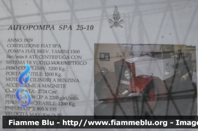 SPA 25 C/10
Vigili del Fuoco
Museo Storico dei Vigili del Fuoco di Mantova
AutoPompaSerbatoio allestimento Tamini
VF 13
Parole chiave: SPA 25_C/10 VF13 SantaBarbara_2015_Milano