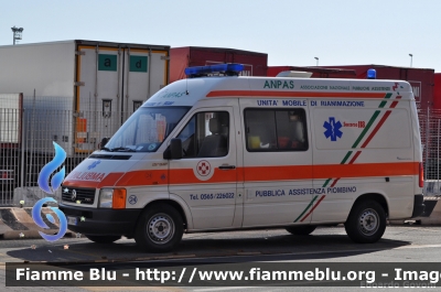 Volkswagen LT II serie
Pubblica Assistenza Piombino (LI)
Allestita Mariani Fratelli
Parole chiave: Volkswagen LT_IIserie Ambulanza