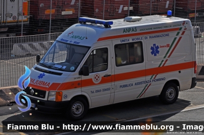 Volkswagen LT II serie
Pubblica Assistenza Piombino (LI)
Allestita Mariani Fratelli
Parole chiave: Volkswagen LT_IIserie Ambulanza