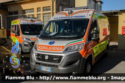 Fiat Ducato X290
79 - Pubblica Assistenza Litorale Pisano
Allestita MAF
Parole chiave: Fiat Ducato_X290 Ambulanza