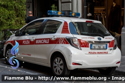 Toyota Yaris III serie
Polizia Municipale Firenze 
Allestita Focaccia
POLIZIA LOCALE YA 766 AJ
CODICE AUTOMEZZO: 31
Parole chiave: Toyota Yaris_IIIserie POLIZIALOCALEYA766AJ