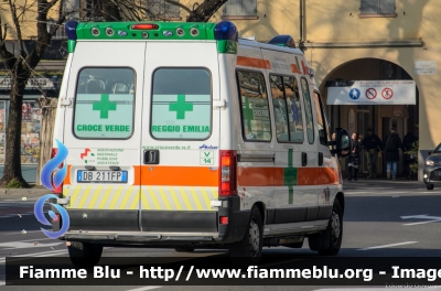 Fiat Ducato Maxi III serie 
Pubblica Assistenza Croce Verde Reggio Emilia
Allestita Aricar
"Victor 14"
Parole chiave: Fiat Ducato_Maxi_IIIserie Ambulanza