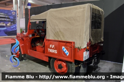 Fiat Campagnola I serie
Vigili del Fuoco
Unione Distrettuale di Bolzano
Corpo Volontario di Tires (BZ)
Freiwillige Feuerwehr Tiers
VF 1X8 BZ
Parole chiave: Fiat Campagnola_Iserie VF1X8BZ Civil_Protect_2016