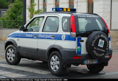 Daihatsu Terios I serie
Polizia Municipale Pescara
Parole chiave: Daihatsu Terios_Iserie PM_Pescara