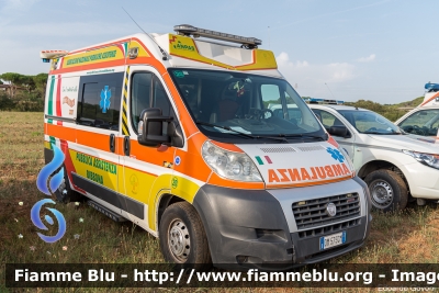 Fiat Ducato X250
Pubblica Assistenza Bibbona (LI)
Allestita Orion
Codice Automezzo: 20
Parole chiave: Fiat Ducato_X250 Ambulanza