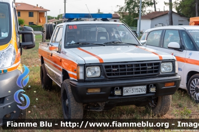 Mitsubishi L200 I serie
Toyota Hilux IV serie
Pubblica Assistenza Cecina (LI)
Allestita Cevi Carrozzeria Europea
Codice Automezzo: 08
Parole chiave: Mitsubishi L200_Iserie