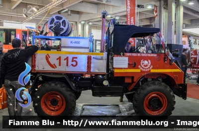 Mercedes-Benz Unimog U411.119
Vigili del Fuoco
Unione Distrettuale di Bolzano
Corpo Volontario di Oltrisarco Aslago - Bolzano
Freiwillige Feuerwehr Oberau Haslach - Bozen
VF 1ZL BZ 
Parole chiave: Mercedes-Benz Unimog_U411.119 VF1ZLBZ Civil_Protect_2016