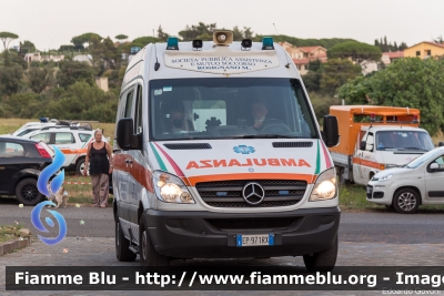 Mercedes-Benz Sprinter III serie
Pubblica Assistenza Rosignano Marittimo ODV (LI)
Allestita MAF
Codice Automezzo: 89
Parole chiave: Mercedes-Benz Sprinter_IIIserie Ambulanza