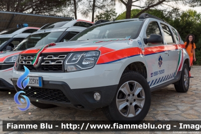 Dacia Duster I serie
Pubblica Assistenza Rosignano Marittimo ODV (LI)
Allestita MAF
Codice Automezzo: 104
Parole chiave: Dacia Duster_Iserie