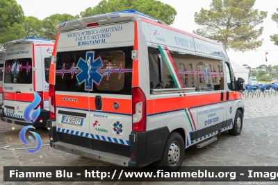 Fiat Ducato X290
Pubblica Assistenza Rosignano Marittimo ODV (LI)
Allestita MAF
Codice Automezzo: 100
Parole chiave: Fiat Ducato_X290 Ambulanza