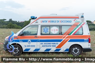 Volkswagen Transporter T6
Società Soccorso Pubblico Montecatini Terme (PT)
Allestita Mariani Fratelli
Codice Automezzo: 2604
Parole chiave: Volkswagen Transporter_T6 Ambulanza