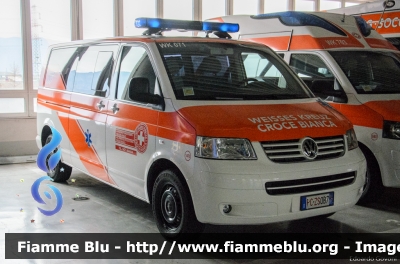 Volkswagen Transporter T5
Associazione Provinciale di Soccorso Croce Bianca (Bolzano)
Landesrettungverein Weisses Kreuz
WK 071 - 1472
PC ZS 0B7
Parole chiave: Volkswagen Transporter_T5 PCZS0B7