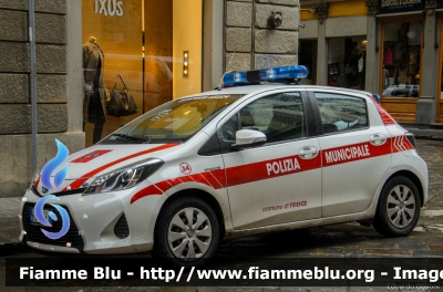 Toyota Yaris III serie
Polizia Municipale Firenze 
Allestita Focaccia
POLIZIA LOCALE YA 762 AJ
CODICE AUTOMEZZO: 34
Parole chiave: Toyota Yaris_IIIserie POLIZIALOCALEYA762AJ