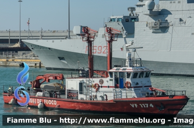 MotoBarcaPompa VF 1174
Vigili del Fuoco
Comando Provinciale di Livorno
Distaccamento Portuale di Livorno
VF 1174
