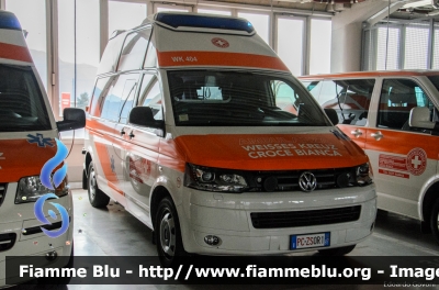 Volkswagen Transporter T5 restyle
Croce Bianca Bolzano
Weisses Kreuz Bozen
Allestita Ambulanz Mobile - Hornis Alpin
WK 404 - 773
PC ZS 0R1
Parole chiave: Volkswagen Transporter_T5_restyle Ambulanza PCZS0R1